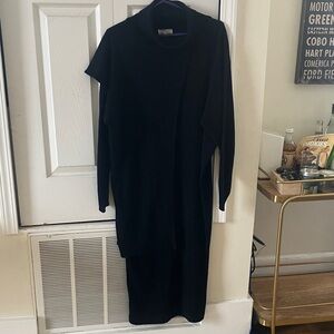 Chic Black Women's Turtleneck Sweater